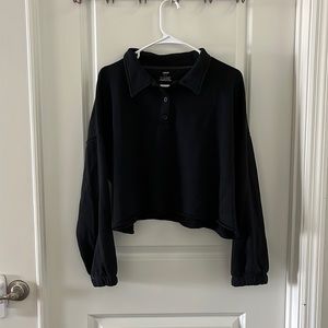 Aerie cropped sweatshirt